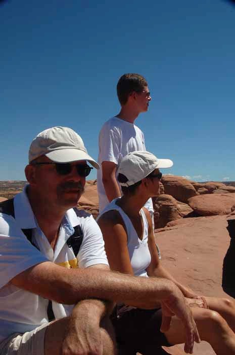 at Delicate Arch